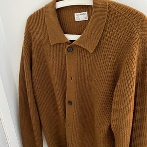 Frank and Oak Lambswool Cardigan
